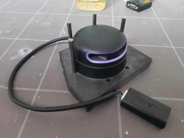 团队使用的激光雷达